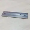 Riel de Polea Montado en Techo y Lateral, Tira de Goma Silenciosa de Doble Pista, Riel Grueso para Cortina, Riel Deslizante Silencioso al por Mayor