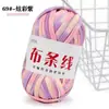 Tiras de tela que no hacen bolitas, tiras de tela para venta al por mayor, tiras de tela para bolsas tejidas a mano, pantuflas y ribetes, patrones de ganchillo