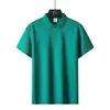 Atacado Fabrica Transfronteiriça Camisa Polo Masculina Manga Curta Verão Outdoor Absorvente de Umidade Secagem Rápida Elástica Fresca Slim Fit T-Shirt Estilo Coreano