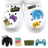 Novo JOGO lidar com sapatos de buraco sapatos sapatos de flor fivela de lazer JOGO dos desenhos animados sapatos acessórios diy removível sapatos decoração