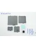 Caja de Silicona Autoadhesiva Chip Oblea Muestra de Oblea de Silicio Caja de Almacenamiento de Protección Dispositivos Electrónicos Ópticos