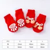 Calcetines para Perro Gato Cubre Pies Antiarañazos Cachorro Sucio Teddy Amargo Zapatos para Mascota Cachorro Perro Pequeño Cubre Pies No Caerse