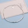 Pulseira minimalista de prata esterlina fina, feminina, moda simples, design de nicho coreano, meninas, nova moda 2023
