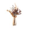 Rose Huilian Queima Seca Rosa Flor Artificial Escrita à Mão Decoração de Casa Flor Flor Falsa Segurando Buquê Decoração de Parede CF01225A
