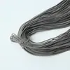 Cuerda Elástica Banda Elástica Redonda Venta al por Mayor Cordón 1.0 mm - 3 mm Negro 2.5 mm Colorido en Stock Banda Elástica de Látex Hilo Retorcido