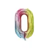 Globos Digitales de 32 pulgadas Empacados Individualmente, Decoraciones de Cumpleaños Versión Americana, Globos Decorativos Flotantes de Papel de Aluminio con Helio