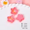 Nova série de macarons de flor de cerejeira doce, material artesanal faça você mesmo, capa de celular, adesivo de geladeira, corda de cabelo, acessórios de cabelo, adesivo