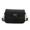 Bolso Pequeño de Moda Estilo Coreano 2026 Nuevo Bolso de Mujer para Verano Bolso de Hombro Retro con Lazo Bolso Cruzado Texturizado de Moda