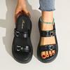 Sandalias de Tacón Alto con Suela Gruesa para Mujer, Ropa Exterior de Verano 2025 Nuevas Sandalias de Plataforma con Tacón de Cuña Estilo Hada, Talla Grande