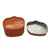 Novos produtos de importação em estoque: Latas de doces de abóbora de Halloween, latas de presente de Natal com formato especial, latas para toalhas e meias