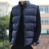 Colete de Algodão Acolchoado Masculino Primavera Outono Inverno 2026 Novo Estilo Roupa Externa Colete Casual Masculino Feminino Colete Quente Gilet Jaqueta