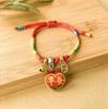 Pulsera de cuerda colorida del Festival del Bote del Dragón niños 2025 nueva cuerda roja tejida a mano pulsera de mano de zongcitos pequeños para adultos venta al por mayor