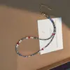 Collar de Piedra Natural Color Cobre Perla de Agua Dulce Cadena para Clavícula Simple de Gama Alta Nicho Retro Versátil Adorno para Mujeres