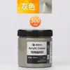 Tinta Acrílica Mali Lata Grande Atacado 500ml Garrafa Grande Pintura de Parede Branca Tinta de Pintura à Prova d'Água para Estudantes de Arte