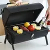 Parrilla de Barbacoa para Exteriores Transfronteriza, Parrilla de Barbacoa Octagonal, Caja de Barbacoa Portátil, Rejilla de Barbacoa, Estufa de Chimenea de Campamento al por Mayor