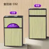 Pacote com 20 porta-cigarros, universal para maço macio e duro, porta-cigarros de metal com tampa deslizante, porta-cigarros de plástico à prova de pressão para homens, universal para maço inteiro, portátil