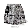 Serie One Piece Pantalones Cortos para Niños Pantalones de Baloncesto de Verano Pantalones de Pijama Mismo Estilo para Pareja Ropa Exterior de Secado Rápido Pantalones Casuales de Playa