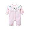 Ropa Unibody de Primavera y Otoño para Bebé Niña Ropa Exterior de Estilo Extranjero para Bebé Recién Nacido Ropa Ja-ja Ropa para Gatear Ropa Infantil 2120