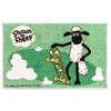 Cordero de dibujos animados Sean alfombra de suelo de cachemira suave antideslizante alfombra de suelo de baño alfombra para puerta de baño en casa