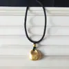 Colgante Cabeza de Buda Dorado Arena Anti-Vietnamita Collar de Oro Método Antiguo Joyería al por Mayor para Mujer Candado Ping An Xiangyun Colgante Sencillo para Pareja
