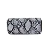 Carteira Feminina Estampa de Leopardo para Comércio Exterior Moda Multi-Cartões Grande Capacidade Zíper Único Carteira de Comprimento Médio Bolsa Clutch