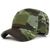 Gorra de Béisbol Camuflaje Táctico, Gorra con Visera para Protección Solar en Deportes al Aire Libre, Gorra Transpirable Multifuncional con Malla Lateral y Velcro