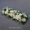 Arreglos Florales de Boda Estilo Bosque, Macetas Colgantes, Flores de Seda, Decoraciones de Pasillo, Decoraciones para la Ceremonia de Entrega del Coche de Boda, Escaparates, Plantas Verdes
