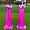 Novo Arco Europeu Cerimônia de Casamento Vitrine de Casamento Adereços Cerimônia de Abertura Suprimentos para Festivais Flor de Seda Arco de Flores