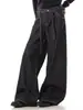 Jeans de Color Sólido para Hombres y Mujeres, Nuevo Estilo de Moda, Versátiles, Elegantes, Casuales, Corte Ajustado, Pantalones de Pierna Ancha hasta el Suelo