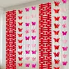 Fio de Borboleta Personagem Vermelho Decoração de Casamento Decoração de Quarto de Casamento Personagem Vermelho Longo Conectado Tecido Não Tecido Suprimentos de Casamento Quarto Sala de Estar