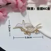 H6Yu Abanico de Seda Hecho a Mano Materiales y Accesorios DIY, Parches de Tela, Pegamento, Marco Decorativo, Decoraciones de Parches de Tela, Parches de Ribete para Bordes, Dorado