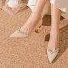 Sapatos de Casamento Vermelhos para Mulheres, Traje Xiuhe, Sapatos de Salto Agulha Dupla Uso para Noivas, Novos Sapatos de Salto Grosso para Vestido Chinês 2025
