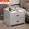 Mesita de Noche Lujo Ligero Gabinete de Almacenamiento de Mesita de Noche Pequeño Estilo Ins Dormitorio Hogar Gabinete Simple de Mesita de Noche Gabinete de Almacenamiento