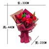 Día del Maestro Ramo de Rosas Mixtas Ramo de Flores de Jabón Regalo para el Día de Qixi San Valentín Ramo de Flores de Jabón de Mano Producto Terminado Transfronterizo