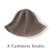 Gorro de Pescador Tejido 100% Cachemira Pura para Mujer 2026 Otoño Invierno Estilo Coreano Sencillo Adelgazante para la Cara Cálido Gorro de Cubo