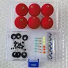 Set de Pesca con Señuelos Ponderados con Caja de Bolas Luoyang Mejorada, Accesorios Completos para Pesca con Señuelos, Pesca de Roca, Flotadores para Carpa, Flotadores de Pesca