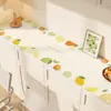 Alfombrilla Protectora para Encimera de Mueble Aparador con Temática de Frutas Dopamina, Impermeable, Resistente al Aceite, No Requiere Lavado, Sensación de Gama Alta, Mueble de TV, Encimera de Zapatero de Entrada