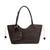 Bolso de Hombro Novedoso de Moda Hecho a Mano Calado, Bolso de Playa Tejido, Bolso Tote de Gran Capacidad
