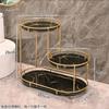 Lujo Ligero Estante de Montaje de Alta Gama Mesa de Lavado para Baño Estante de Almacenamiento Multicapa Tocador de Escritorio Estante de Almacenamiento de Cosméticos