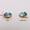 Liga Esmalte Cloisonné Padrão Nuvem Vintage DIY Pulseira Colar Acessórios de Joias Contas Espaçadoras Contas Espaçadoras Padrão Nuvem