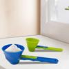 Explosiones transfronterizas cuchara dosificadora de proteína en polvo embudo separador de yema de huevo cuchara cuchara creativa para cocina del hogar