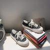 Baikuang Hong Kong Edição Simples All-match Pequenos Sapatos Brancos Chiques Tênis Feminino Estudante Sapatos de Camada Única All-match Nicho Tênis Original