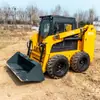 Exportar Canadá Minicargador Compacto Caminata Estable Ingeniería Minicargador Compacto Operación Segura en Almacén de Fábrica Minicargador Compacto
