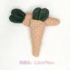 Acessórios de Cenoura de Tecido, Acessórios de Cabelo para Crianças, Sapatos e Meias, Materiais Artesanais Semiacabados, Suprimentos e Acessórios para Animais de Estimação