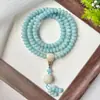 Nuevo Producto Directo de la Fábrica BodhiPulsera Bodhi Azul Lago con un Toque de Lujo, Temperamento Suave y Atractivo Artístico, Venta al por Mayor
