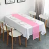 Camino de Mesa de Satén de Color Sólido Camino de Mesa de Satén Transfronterizo Decoración de Boda Simple Versátil Moderno Mantel para Mesa de Café de Satén