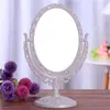 Espejo de maquillaje de escritorio de doble cara espejo de tocador europeo grande espejo de princesa giratorio simple venta al por mayor Yiwu tienda departamental