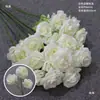 Materiales Florales Blancos para Bodas, Flores de Seda, Decoraciones de Techo para Salones de Bodas, Flores Artificiales, Flores para Arcos, Arreglos Florales, Arte Floral