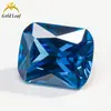 Coleção de Zircônia Preciosa Retangular Multifacetada 3X5~10X12Mm, Fabricante de Origem Atacado de Pedras Preciosas Pedras Soltas