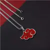 Ponto em AliExpress dia difuso Naruto Hongyun transfronteiriço fogo Organização Xiao corrente de quilha pingente colar de liga